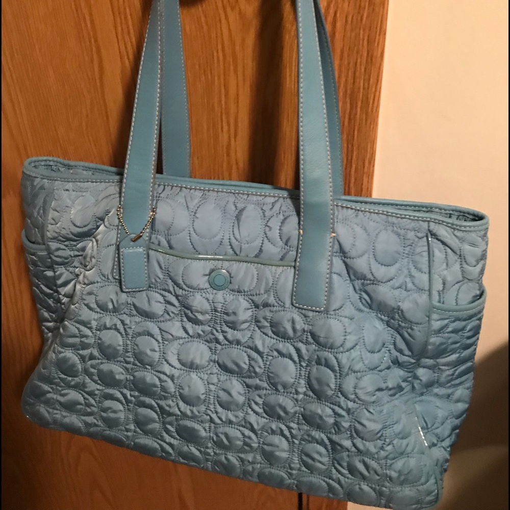 Coach diaper bag